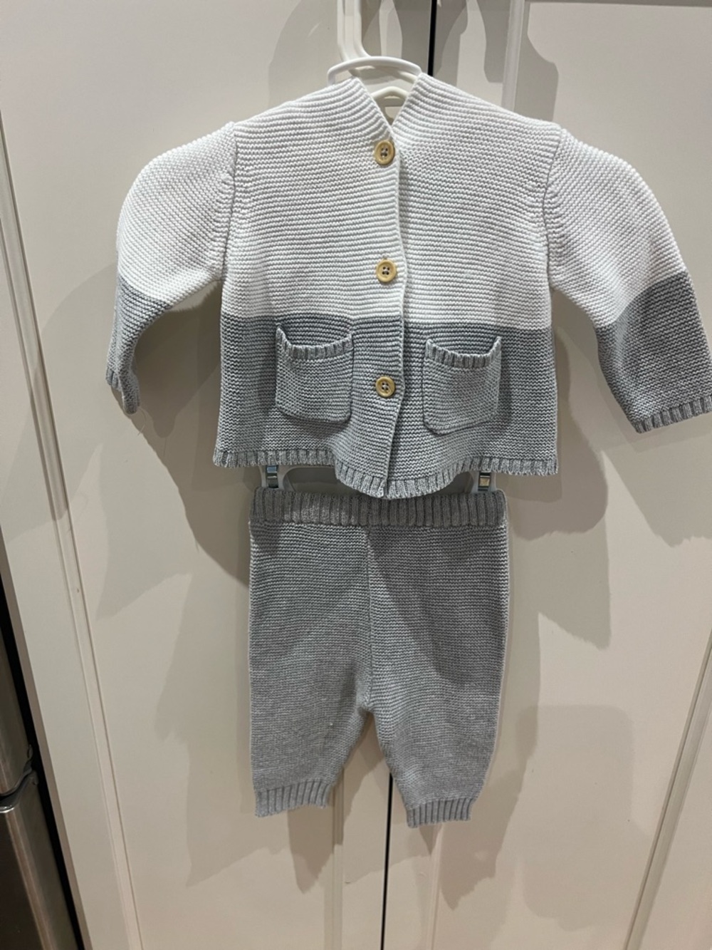 Rene rode baby set Gray 0-6m